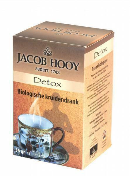 Jacob Hooy Biologische detox thee, Hobby en Vrije tijd, Theezakjes