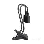 Kobi Planty Clip W Duo - tafellamp met 2x E27 - zwart - F..., Huis en Inrichting, Ophalen of Verzenden, Nieuw