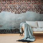 Profhome 383341-GU Fotobehang baksteen mat rood grijs 1,59, Verzenden