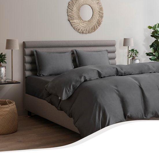 2dekans | Home by Tempur dekbedovertrek - bamboe - 240x220, Huis en Inrichting, Slaapkamer | Beddengoed, Zo goed als nieuw, Ophalen of Verzenden
