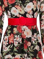 Maxi Jurk Priscilla Zwart L (40), Kleding | Dames, Jurken, Verzenden, Nieuw