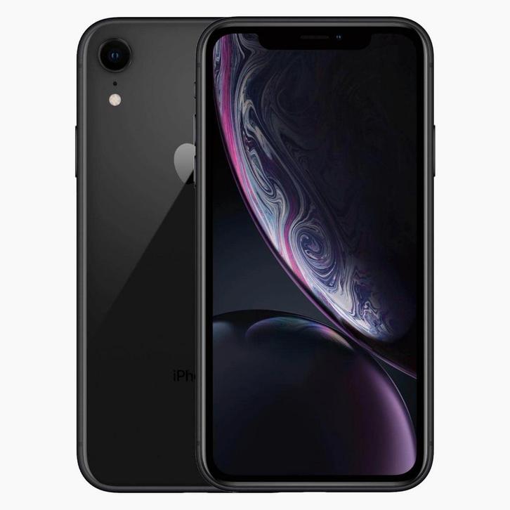 Apple iPhone XR - 64GB - Zwart, Telecommunicatie, Mobiele telefoons | Overige merken, Gebruikt, Ophalen of Verzenden