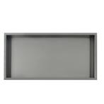 Inbouwnis Sanilux Napo Wand 30x60x7 cm Gunmetal, Ophalen of Verzenden, Nieuw, Bad