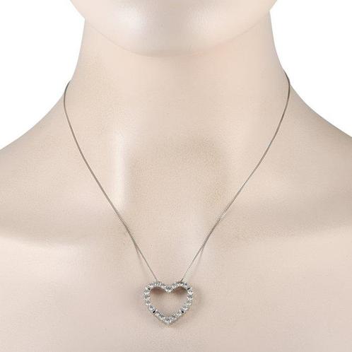 Halsketting - 14 karaat Witgoud, EXCLUSIEVE 14K Wit Gouden, Sieraden, Tassen en Uiterlijk, Kettingen