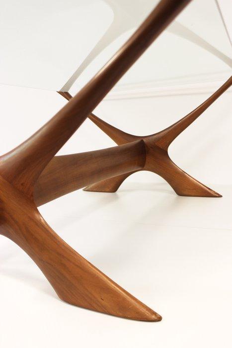 CF Christensen - Illum Wikkelso - Tafel - Teak, Walnoot, Antiek en Kunst, Antiek | Meubels | Stoelen en Banken