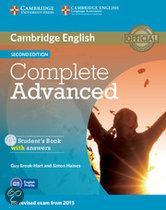 Complete CAE Students Book with Answers with C 9781107670907, Boeken, Studieboeken en Cursussen, Zo goed als nieuw, Verzenden