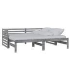 Uitschuifbare Bedbank 2x90x200 - Tweedekansje voor logees!, Huis en Inrichting, Slaapkamer | Slaapbanken, 90 cm, Ophalen of Verzenden
