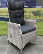 Showroommodel Empoli dining tuinstoel verstelbaar wit grijs, Ophalen of Verzenden, Nieuw