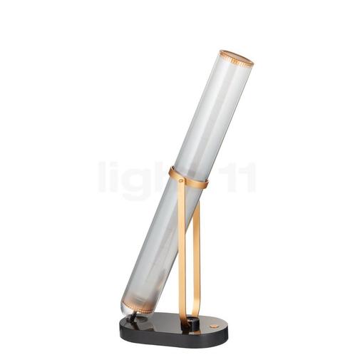 DCW La Lampe Frechin Tafellamp LED, zwart/goud (Tafellampen), Huis en Inrichting, Lampen | Tafellampen, Nieuw, Verzenden