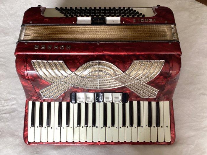 Hohner - Verdi II - - Accordeon - Duitsland - 1935, Muziek en Instrumenten, Blaasinstrumenten | Blokfluiten
