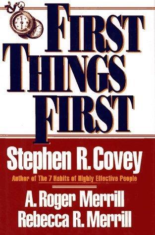 First Things First 9780671864415 Stephen R. Covey, Boeken, Overige Boeken, Gelezen, Verzenden