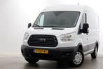 Ford Transit 2.0 TDCI 130pk E6 L2H2 Trend Airco/Navi Trekhaa, Auto's, Ford, Gebruikt, Euro 6, Overige carrosserieën, Wit