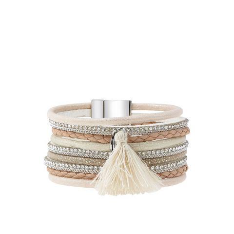 Lascana Wikkelarmband Laagarmband met tassel met, Sieraden, Tassen en Uiterlijk, Armbanden, Nieuw, Verzenden