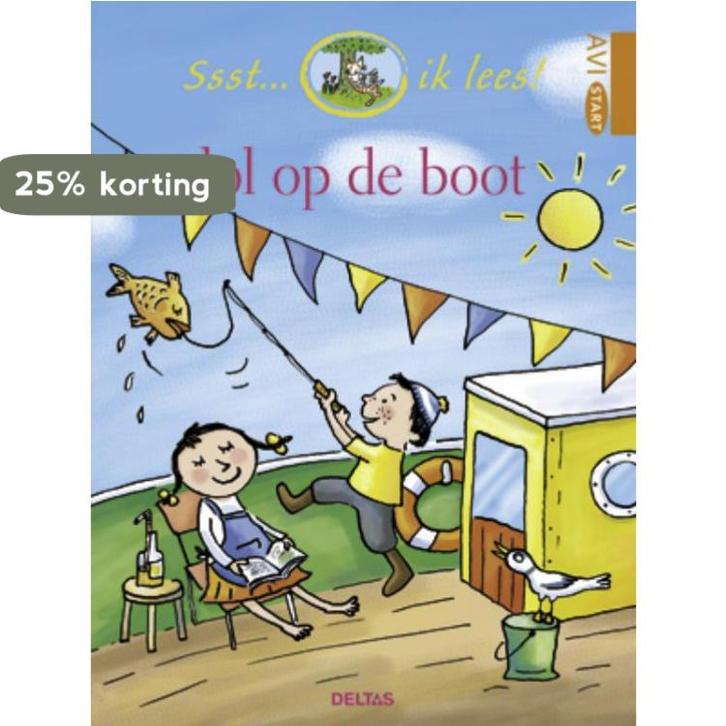 Lol op de boot / Ssst... ik lees! 9789044727203, Boeken, Kinderboeken | Jeugd | onder 10 jaar, Gelezen, Verzenden