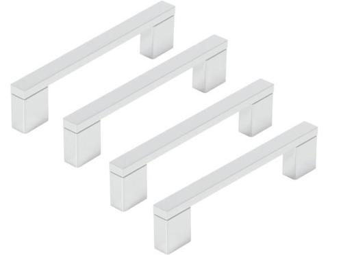 Veiling - 4x Novio wandgreep 30cm Imola chroom, Doe-het-zelf en Verbouw, Sanitair