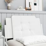 vidaXL Hoofdbordkussen 80 cm kunstleer wit, Verzenden, Nieuw, Wit, Overige materialen