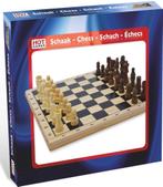 Schaak-Set Hout (29x29cm) | HOT Games - Gezelschapsspellen, Hobby en Vrije tijd, Gezelschapsspellen | Bordspellen, Verzenden, Nieuw