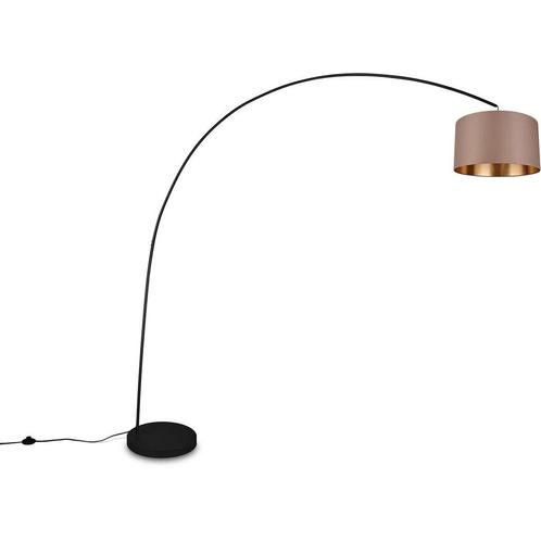 LED Vloerlamp - Trion Yavas - E27 Fitting - Voetschakelaar -, Huis en Inrichting, Lampen | Vloerlampen, Nieuw, Metaal, Ophalen of Verzenden