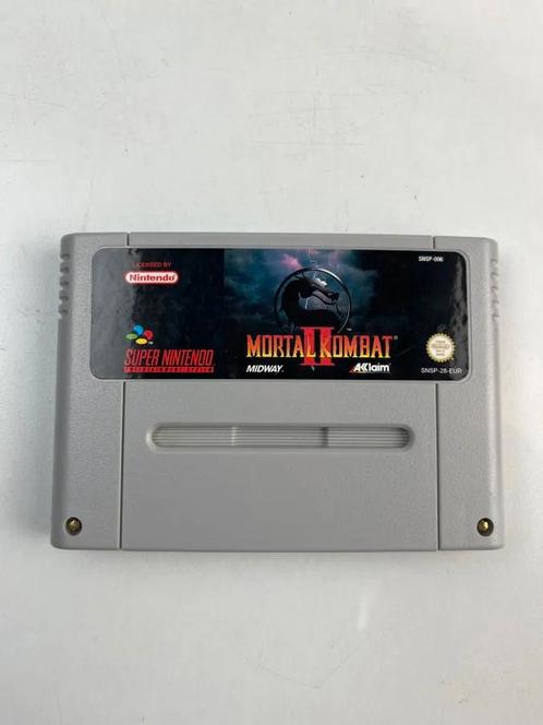 SNES - Mortal Kombat 2 / Mortal Kombat II, Spelcomputers en Games, Games | Nintendo Super NES, Ophalen of Verzenden