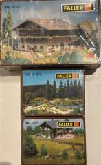 Busch, Faller, Noch H0 - Faller B331/ 180525/ 180573/ Noch, Hobby en Vrije tijd, Modeltreinen | H0, Nieuw