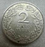 Duitsland, Weimar Republiek 2 Reichsmark 1931G Zeldzaam