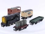 Schaal 00 Lima/Hornby 305689W, L204658, R19, R124 en R 34..., Hobby en Vrije tijd, Modeltreinen | Overige schalen, Gebruikt, Ophalen of Verzenden