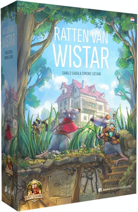 Ratten van Wistar - Bordspel (NL) | DSV Games -, Hobby en Vrije tijd, Gezelschapsspellen | Bordspellen, Nieuw, Verzenden