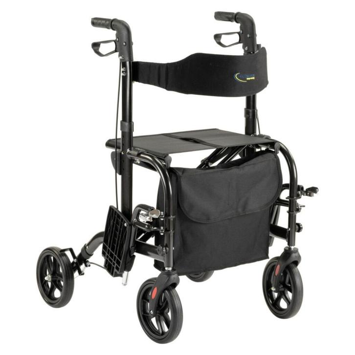 MultiMotion Duo - Rollator en Rolstoel in Eén - Antraciet, Diversen, Rolstoelen, Nieuw, Ophalen of Verzenden