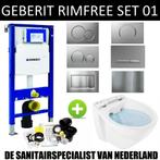 Geberit UP320 Toiletset Compleet | Inbouwreservoir | BWS, Ophalen of Verzenden, Nieuw, Overige typen