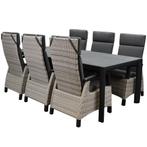 Tunis Angora dining tuinset 220x100x74,5 cm 7 delig, Ophalen of Verzenden, Nieuw