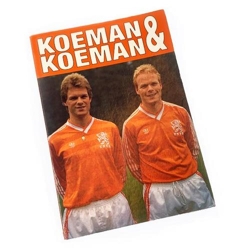 Gesigneerd boek door Erwin en Ronald Koeman, Boeken, Overige Boeken, Nieuw, Verzenden