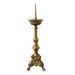 Kandelaar - Massief messing - Religieuze kandelaar - 51 cm -