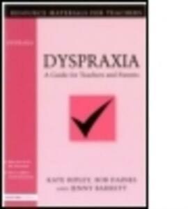 Resource materials for teachers: Dyspraxia: a guide for, Boeken, Taal | Engels, Gelezen, Verzenden