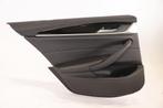 BMW 5 Serie G31 Compleet deurpaneel links achter zwart leder, Ophalen of Verzenden, Gebruikt