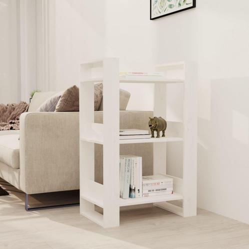 vidaXL Boekenkast/kamerscherm 60x35x91 cm massief grenenhout, Huis en Inrichting, Kasten | Boekenkasten, 25 tot 50 cm, Nieuw, Grenenhout