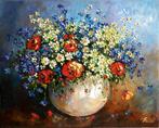 Renata Wojak (XX) - Kolorowy bukiet, Antiek en Kunst, Kunst | Schilderijen | Klassiek