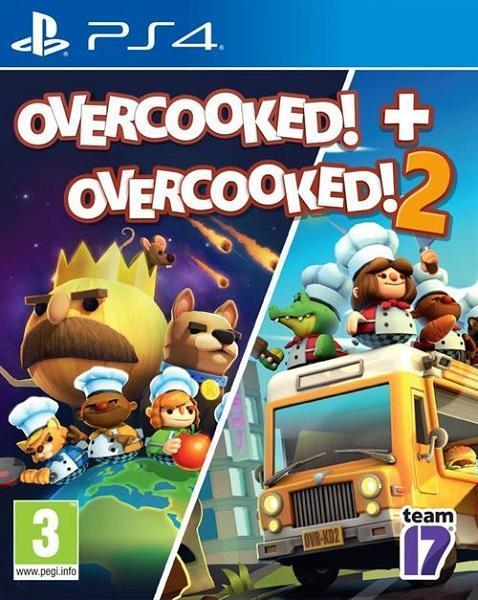 Overcooked! 1 & 2 Double Pack PS4 Garantie & morgen in huis!, Spelcomputers en Games, Games | Sony PlayStation 4, 1 speler, Zo goed als nieuw