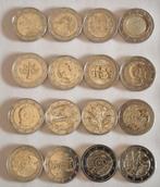Europa. 2 Euro 2011/2024 (16 monnaies) (Zonder Minimumprijs), Postzegels en Munten, Munten | Europa | Euromunten