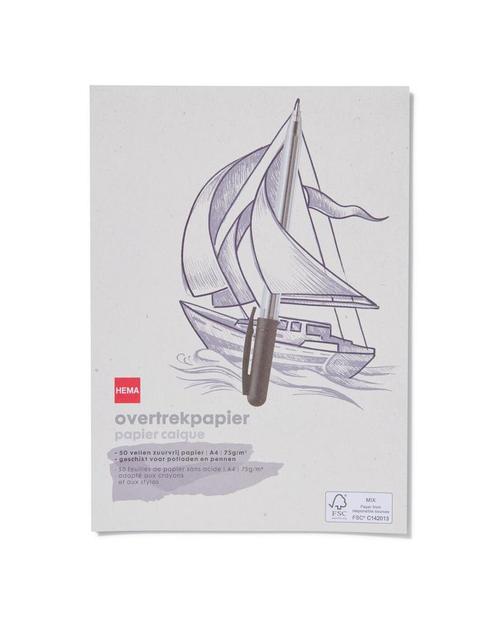HEMA Overtrekpapier A4 75gr, Hobby en Vrije tijd, Tekenen, Nieuw, Verzenden