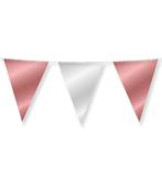 Rose Goud Zilveren Slinger 10m, Hobby en Vrije tijd, Feestartikelen, Verzenden, Nieuw