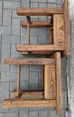 Nachtkastje - Eik - Twee Vintage Massief eikenhout