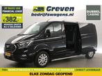 Ford Transit Custom 2.0 TDCI L2H1 170PK DC 5 Pers Cam €382pm, Auto's, Bestelauto's, Zwart, Nieuw, Ford, Handgeschakeld