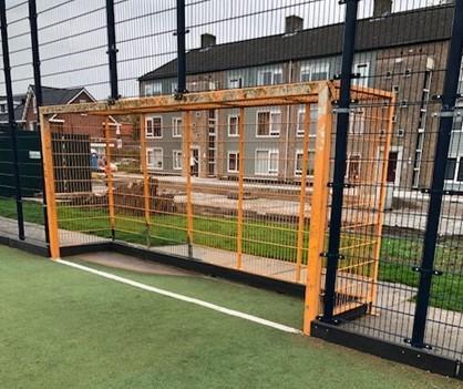 2 professionele voetbal goals voetbal doel 500 x 200gebruikt, Sport en Fitness, Voetbal, Overige typen, Gebruikt, Ophalen