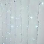 2dekans | Gordijnverlichting - 240LED - 225x150cm - koel wit, Diversen, Kerst, Ophalen of Verzenden, Zo goed als nieuw