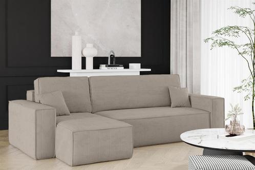 Luxe Hoekbanken + Slaapbanken op Voorraad - Gratis Bezorgd !, Huis en Inrichting, Banken | Bankstellen, 200 tot 250 cm, 75 tot 100 cm