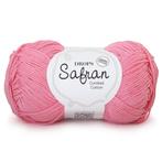 DROPS Safran Uni Colour - 02 roze - Katoen Garen, Hobby en Vrije tijd, Breien en Haken, Ophalen of Verzenden, Nieuw