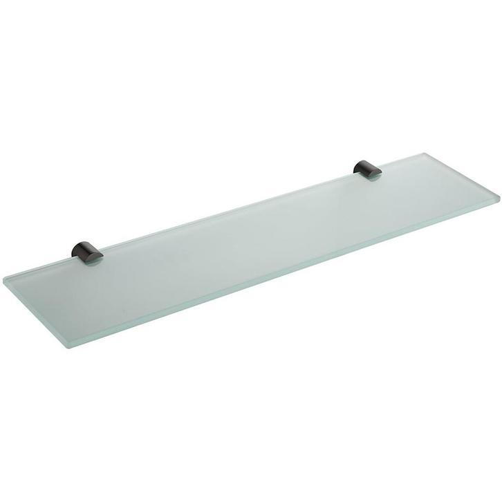 Wiesbaden Ida Glazen Planchet - Gunmetal, Huis en Inrichting, Badkamer | Badtextiel en Accessoires, Nieuw, Ophalen of Verzenden