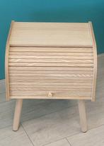 Modern Kastje - Bijzettafel - Hout, Antiek en Kunst, Kunst | Designobjecten