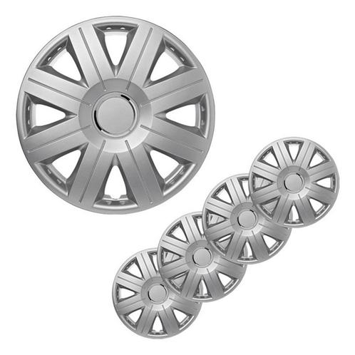 ProPlus Wieldoppen Set - Ø 16 inch - Cosmos - Zilvergrijs.., Auto diversen, Wieldoppen, Nieuw, Ophalen of Verzenden