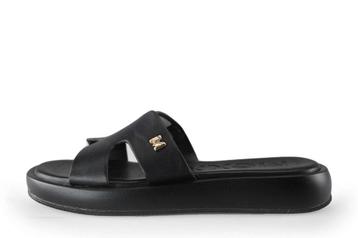 Mexx Slippers in maat 39 Zwart | 10% extra korting beschikbaar voor biedingen
